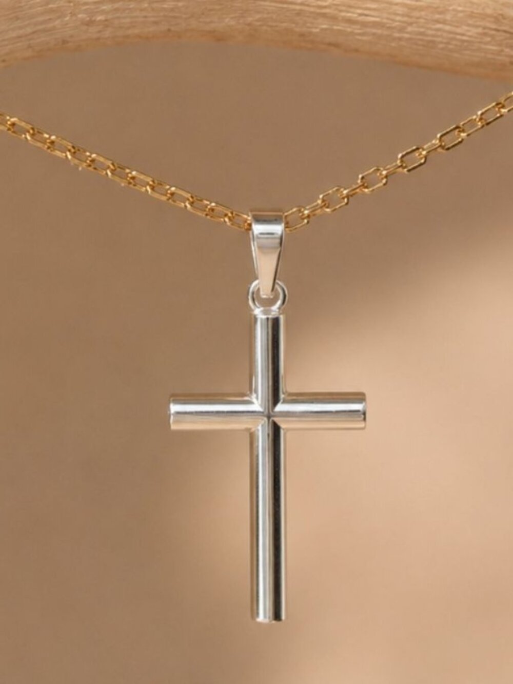 Sterling Silver Cross Pendant | Confirmation Gift | Religious Jewelry